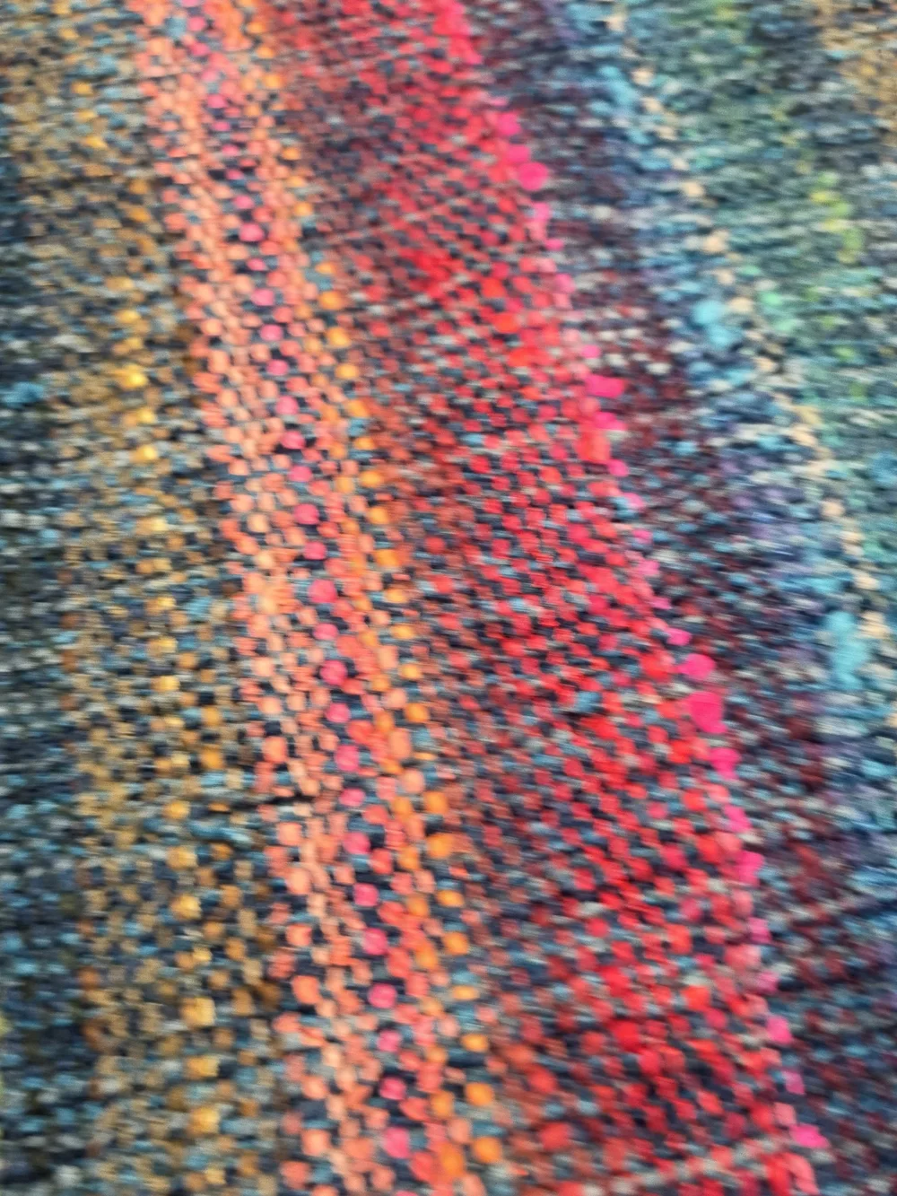 Handwoven Multicolor Shawl Wrap